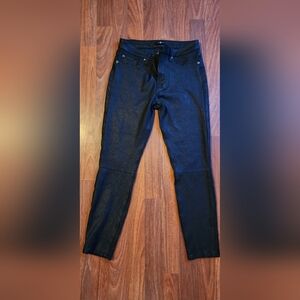 For all mankind black pants